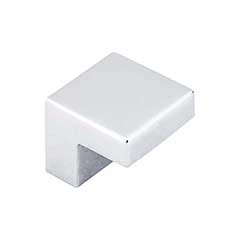 Top Knobs [M1166] Die Cast Zinc Cabinet Knob - Square Series - Polished Chrome Finish - 5/8" C/C - 1" Sq.