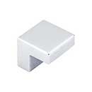 Top Knobs [M1166] Die Cast Zinc Cabinet Knob - Square Series - Polished Chrome Finish - 5/8&quot; C/C - 1&quot; Sq.