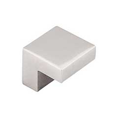 Top Knobs [M1320] Die Cast Zinc Cabinet Knob - Square Series - Polished Nickel Finish - 5/8" C/C - 1" Sq.