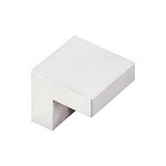 Top Knobs [SS37] Stainless Steel Cabinet Knob - Square Series - Brushed Finish - 5/8&quot; C/C - 1&quot; Sq.