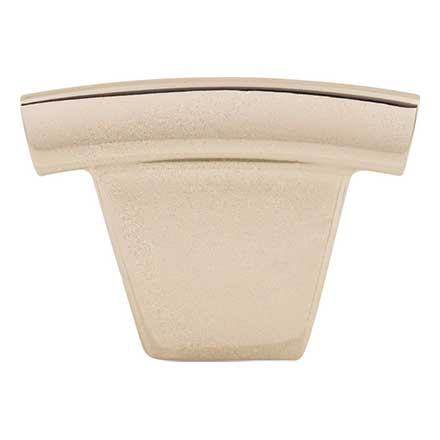 Top Knobs [TK1PN] Die Cast Zinc Cabinet Knob - Arched Series - Polished Nickel Finish - 1 1/2&quot; L