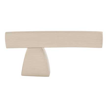 Top Knobs [TK2BSN] Die Cast Zinc Cabinet Knob - Arched Series - Brushed Satin Nickel Finish - 2 1/2" L