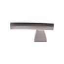 Top Knobs [TK2BSN] Die Cast Zinc Cabinet Knob - Arched Series - Brushed Satin Nickel Finish - 2 1/2&quot; L