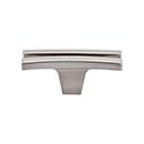 Top Knobs [TK87BSN] Die Cast Zinc Cabinet Knob - Flared Series - Brushed Satin Nickel Finish - 2 5/8" L