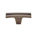 Top Knobs [TK87GBZ] Die Cast Zinc Cabinet Knob - Flared Series - German Bronze Finish - 2 5/8&quot; L