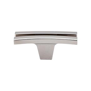 Top Knobs [TK87PN] Die Cast Zinc Cabinet Knob - Flared Series - Polished Nickel Finish - 2 5/8" L