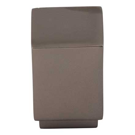 Top Knobs [TK33AG] Die Cast Zinc Cabinet Knob - Linear Knob Series - Ash Gray Finish - 3/4" Sq.
