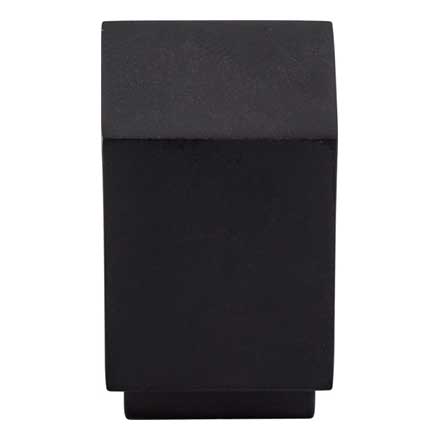 Top Knobs [TK33BLK] Die Cast Zinc Cabinet Knob - Linear Knob Series - Flat Black Finish - 3/4" Sq.