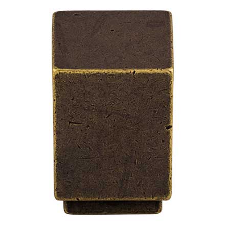 Top Knobs [TK33GBZ] Die Cast Zinc Cabinet Knob - Linear Knob Series - German Bronze Finish - 3/4" Sq.