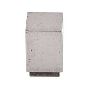 Top Knobs [TK33PTA] Die Cast Zinc Cabinet Knob - Linear Knob Series - Pewter Antique Finish - 3/4" Sq.