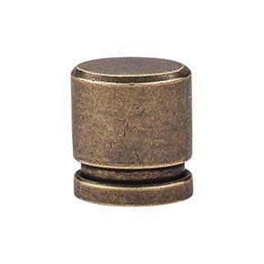 Top Knobs [TK57GBZ] Die Cast Zinc Cabinet Knob - Oval Series - German Bronze Finish - 1" L