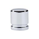 Top Knobs [TK57PC] Die Cast Zinc Cabinet Knob - Oval Series - Polished Chrome Finish - 1&quot; L