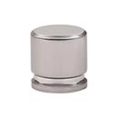 Top Knobs [TK59BSN] Die Cast Zinc Cabinet Knob - Oval Series - Brushed Satin Nickel Finish - 1 1/8" L