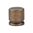 Top Knobs [TK59GBZ] Die Cast Zinc Cabinet Knob - Oval Series - German Bronze Finish - 1 1/8&quot; L