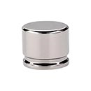 Top Knobs [TK61PN] Die Cast Zinc Cabinet Knob - Oval Series - Polished Nickel Finish - 1 3/8&quot; L