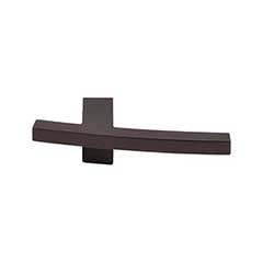Top Knobs [TK84ORB] Die Cast Zinc Cabinet Knob - Slanted Series - Right - Oil Rubbed Bronze Finish - 3&quot; L