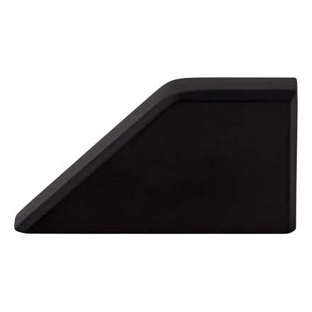 Top Knobs [TK13BLK] Die Cast Zinc Cabinet Knob - Tapered Bar Series - Flat Black Finish - 1" C/C - 2" L