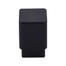 Top Knobs [TK31BLK] Die Cast Zinc Cabinet Knob - Tapered Square Series - Flat Black Finish - 3/4" Sq.