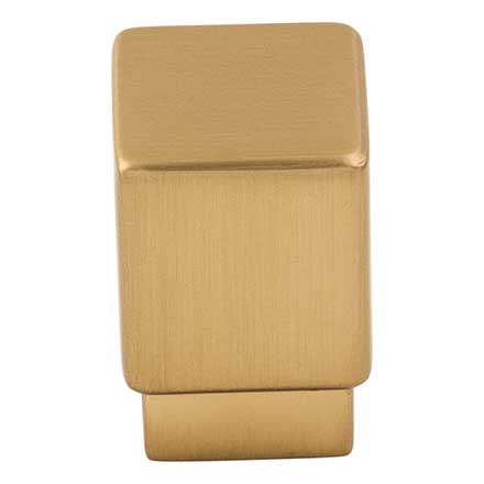 Top Knobs [TK31HB] Die Cast Zinc Cabinet Knob - Tapered Square Series - Honey Bronze Finish - 3/4" Sq.