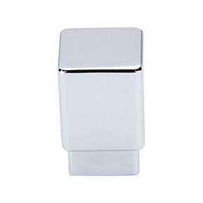 Top Knobs [TK31PC] Die Cast Zinc Cabinet Knob - Tapered Square Series - Polished Chrome Finish - 3/4" Sq.