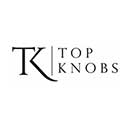 Top Knobs [TK32AG] Die Cast Zinc Cabinet Knob - Tapered Square Series - Ash Gray Finish - 1" Sq.