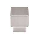 Top Knobs [TK32BSN] Die Cast Zinc Cabinet Knob - Tapered Square Series - Brushed Satin Nickel Finish - 1" Sq.