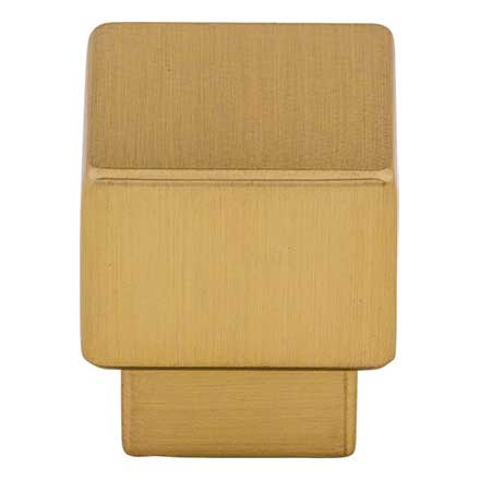 Top Knobs [TK32HB] Die Cast Zinc Cabinet Knob - Tapered Square Series - Honey Bronze Finish - 1" Sq.
