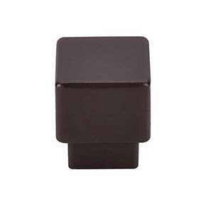 Top Knobs [TK32ORB] Die Cast Zinc Cabinet Knob - Tapered Square Series - Oil Rubbed Bronze Finish - 1" Sq.