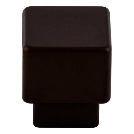 Top Knobs [TK32ORB] Die Cast Zinc Cabinet Knob - Tapered Square Series - Oil Rubbed Bronze Finish - 1" Sq.