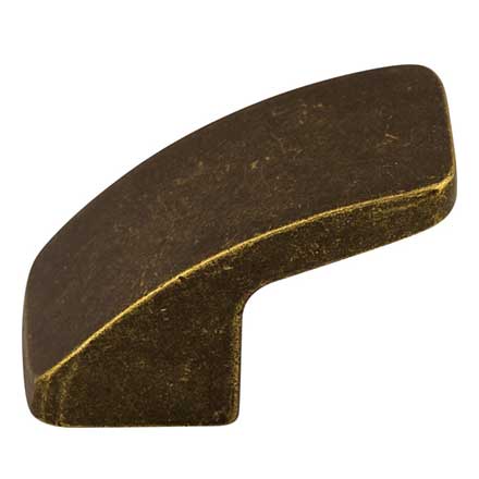 Top Knobs [TK52GBZ] Die Cast Zinc Cabinet Knob - Thumb Series - German Bronze Finish - 1 1/4" L