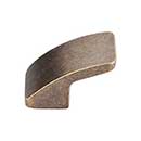 Top Knobs [TK52GBZ] Die Cast Zinc Cabinet Knob - Thumb Series - German Bronze Finish - 1 1/4" L