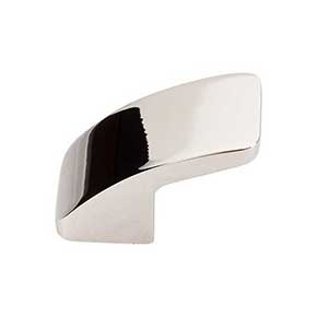 Top Knobs [TK52PN] Die Cast Zinc Cabinet Knob - Thumb Series - Polished Nickel Finish - 1 1/4" L