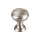 Top Knobs [TK830BSN] Die Cast Zinc Cabinet Knob - Eden Series - Brushed Satin Nickel Finish - 1" Dia.