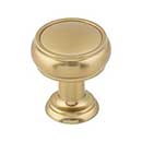 Top Knobs [TK830HB] Die Cast Zinc Cabinet Knob - Eden Series - Honey Bronze Finish - 1" Dia.