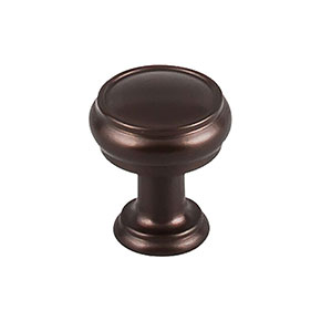 Top Knobs [TK830ORB] Die Cast Zinc Cabinet Knob - Eden Series - Oil Rubbed Bronze Finish - 1" Dia.