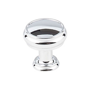 Top Knobs [TK831PC] Die Cast Zinc Cabinet Knob - Eden Series - Polished Chrome Finish - 1 3/16" Dia.