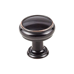 Top Knobs [TK831TB] Die Cast Zinc Cabinet Knob - Eden Series - Tuscan Bronze Finish - 1 3/16&quot; Dia.