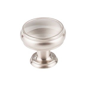 Top Knobs [TK832BSN] Die Cast Zinc Cabinet Knob - Eden Series - Brushed Satin Nickel Finish - 1 3/8" Dia.