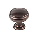 Top Knobs [TK832ORB] Die Cast Zinc Cabinet Knob - Eden Series - Oil Rubbed Bronze Finish - 1 3/8" Dia.