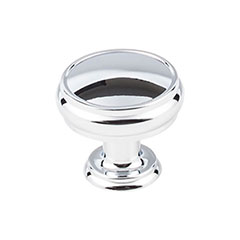 Top Knobs [TK832PC] Die Cast Zinc Cabinet Knob - Eden Series - Polished Chrome Finish - 1 3/8" Dia.