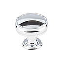 Top Knobs [TK832PC] Die Cast Zinc Cabinet Knob - Eden Series - Polished Chrome Finish - 1 3/8&quot; Dia.