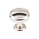 Top Knobs [TK832PN] Die Cast Zinc Cabinet Knob - Eden Series - Polished Nickel Finish - 1 3/8&quot; Dia.