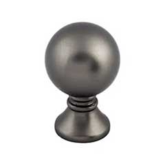 Top Knobs [TK801AG] Die Cast Zinc Cabinet Knob - Kara Series - Ash Gray Finish - 1" Dia.