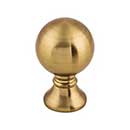 Top Knobs [TK801HB] Die Cast Zinc Cabinet Knob - Kara Series - Honey Bronze Finish - 1" Dia.