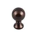 Top Knobs [TK801ORB] Die Cast Zinc Cabinet Knob - Kara Series - Oil Rubbed Bronze Finish - 1" Dia.