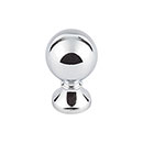 Top Knobs [TK801PC] Die Cast Zinc Cabinet Knob - Kara Series - Polished Chrome Finish - 1" Dia.