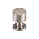 Top Knobs [TK820BSN] Die Cast Zinc Cabinet Knob - Lily Series - Brushed Satin Nickel Finish - 1" Dia.