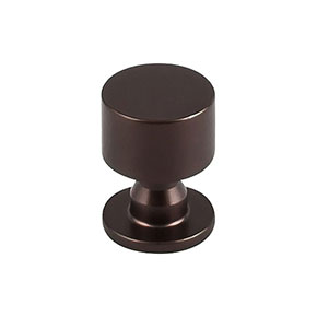 Top Knobs [TK820ORB] Die Cast Zinc Cabinet Knob - Lily Series - Oil Rubbed Bronze Finish - 1 1/8" Dia.