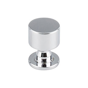 Top Knobs [TK820PC] Die Cast Zinc Cabinet Knob - Lily Series - Polished Chrome Finish - 1 1/8" Dia.