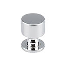 Top Knobs [TK820PC] Die Cast Zinc Cabinet Knob - Lily Series - Polished Chrome Finish - 1&quot; Dia.